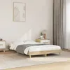Image de vidaXL Cadre de lit sans matelas chêne sonoma 120x200 cm 832048