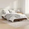 Image de vidaXL Cadre de lit sans matelas chêne marron 120x190 cm 832092