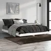 Image de vidaXL Cadre de lit sans matelas blanc 140x190 cm bois dingénierie 832173