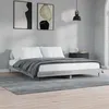 Image de vidaXL Cadre de lit sans matelas sonoma gris 160x200cm bois ingénierie 832235