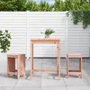 Image de vidaXL Ensemble de bar de jardin 3 pcs bois massif de Douglas ensemble de pub ensemble de bar de patio ensemble de table 3157738