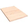 Image de vidaXL Étagère murale 40x60x2 cm bois de chêne massif non traité 363515