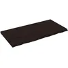 Image de vidaXL Étagère murale gris foncé 120x60x4 cm bois chêne massif traité 363818