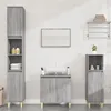 Image de vidaXL Ensemble de meubles de salle de bain 3 pcs Sonoma gris 3185587