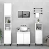 Image de vidaXL Ensemble de meubles salle de bain 3 pcs blanc bois dingénierie 3185589