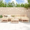 Image de vidaXL Salon de jardin 7 pcs Bois de pin massif 3186354