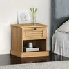 Image de vidaXL Table de chevet VIGO 42x35x42 cm bois de pin massif 353154