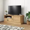 Image de vidaXL Meuble TV VIGO 106x40x40 cm bois massif de pin 353175