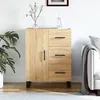 Image de vidaXL Buffet chêne sonoma 695x34x90 cm bois dingénierie 827943