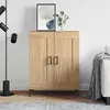 Image de vidaXL Buffet chêne sonoma 695x34x90 cm bois dingénierie 830199