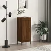 Image de vidaXL Buffet Chêne marron 345x34x90 cm Bois dingénierie 830459