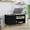 Image de vidaXL Armoire à Disques Meuble de Classement avec Pieds Armoire de Rangement Organisateur de Maison Salon Intérieur 831942