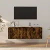 Image de vidaXL Ensemble de meubles TV 2 pcs Chêne fumé Bois dingénierie 3188411