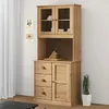 Image de vidaXL Buffet haut VIGO 78x40x175 cm bois massif de pin 3188304