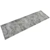 Image de vidaXL Tapis de cuisine lavable impression béton 60x180 cm velours 136571