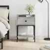 Image de vidaXL Table de chevet sonoma gris 405x31x60 cm bois dingénierie 825899