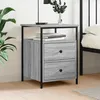 Image de vidaXL Table de chevet sonoma gris 44x45x60 cm bois dingénierie 826009