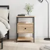 Image de vidaXL Table de chevet chêne sonoma 40x42x56 cm bois dingénierie 826025