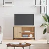 Image de vidaXL Meuble TV Chêne sonoma 80x40x50 cm Bois dingénierie 832769