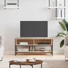Image de vidaXL Meuble TV chêne sonoma 100x35x45 cm bois dingénierie 832784