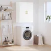 Image de vidaXL Armoire murale blanc 69 5x34x90 cm 828412