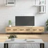 Image de vidaXL Meuble TV chêne sonoma 150x36x30 cm bois dingénierie 829151