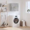 Image de vidaXL Armoire murale gris béton 60x31x60 cm bois dingénierie 829952