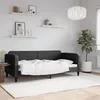 Image de vidaXL Lit de repos sans matelas noir 90x190 cm tissu 354045