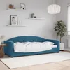 Image de vidaXL Lit de repos bleu 90x200 cm velours 354135