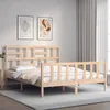 Image de vidaXL Cadre de lit sans matelas 160x200 cm bois massif de pin 3193086