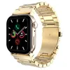 Image de Bracelet Apple Watch - JUSTIN - PrimeSteel - Acier inoxydable - Compatible 40/41/42 mm - Or