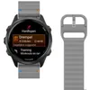 Image de Bracelet ActiveFlex pour Garmin Forerunner 55/165/570 (42mm) Gris