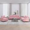 Image de vidaXL Ensemble de Canapés 3 pcs avec Coussins Sièges avec Accoudoirs Fauteuils de Salon Salle de Séjour Maison Moderne 3201479