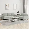 Image de vidaXL Ensemble de Canapés avec Coussins 2 pcs Canapés avec Accoudoirs Ensemble de Meubles Mobilier de Salon Moderne 3201516