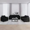 Image de vidaXL Ensemble de Canapés avec Coussins 3 pcs Canapés avec Accoudoirs et Dossier Ensemble de Meubles Mobilier de Salon 3201774