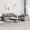 Image de vidaXL Ensemble de Canapés avec Coussins 2 pcs Canapés avec Accoudoirs et Dossier Ensemble de Meubles Mobilier de Salon 3201857