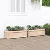 Image de vidaXL Jardinières 2 pcs bois de pin massif 837450