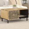 Image de vidaXL Table basse 80x50x40 cm bois de manguier massif 358216
