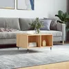 Image de vidaXL Table basse Chêne sonoma 60x50x365 cm Bois dingénierie 830535