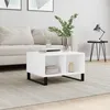 Image de vidaXL Table basse Blanc 60x50x365 cm Bois dingénierie 830548