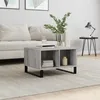 Image de vidaXL Table basse Sonoma gris 60x50x365 cm Bois dingénierie 830554