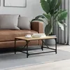 Image de vidaXL Table basse chêne sonoma 75x50x35 cm bois dingénierie 835325