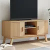 Image de vidaXL Meuble TV Armoire de Télévision avec Rangement Meuble Télé Salon Salle de Séjour Intérieur Moderne Marron Bois de 358600