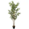 Image de vidaXL Bambou artificiel 1380 feuilles 200 cm vert 358962