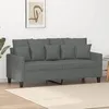 Image de vidaXL Canapé à 2 Places Causeuse avec Accoudoirs Siège avec Dossier Rembourré Meuble de Salon Salle de Séjour Moderne 359268