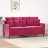 Image de vidaXL Canapé à 2 Places Siège avec Accoudoirs Fauteuil avec Dossier Meuble de Salle de Séjour Salon Maison Moderne 359307
