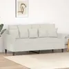 Image de vidaXL Canapé à 2 Places Chaise de Relaxation avec Oreillers Siège avec Accoudoirs et Dossier Fauteuil TV de Salon 359311