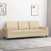 Image de vidaXL Canapé à 3 Places Siège avec Accoudoirs Fauteuil avec Dossier Meuble de Salon Salle de Séjour Maison Moderne 359401