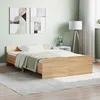 Image de vidaXL Cadre de lit sans matelas chêne sonoma 120x200 cm 3203742