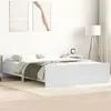 Image de vidaXL Cadre de lit sans matelas blanc 150x200 cm 3203754